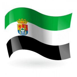 Bandera de Extremadura c/e