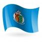 Bandera del Getafe Club de Fútbol mod.1
