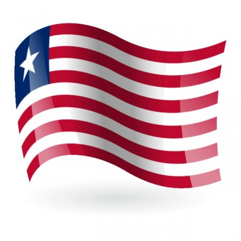 Bandera de la República de Liberia