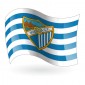 Bandera del Málaga Club de Fútbol mod. 1