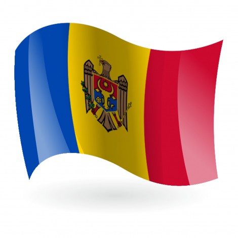 Bandera de la República de Moldavia