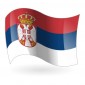 Bandera de la República de Serbia