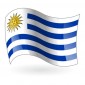 Bandera de Uruguay ( República Oriental del Uruguay )