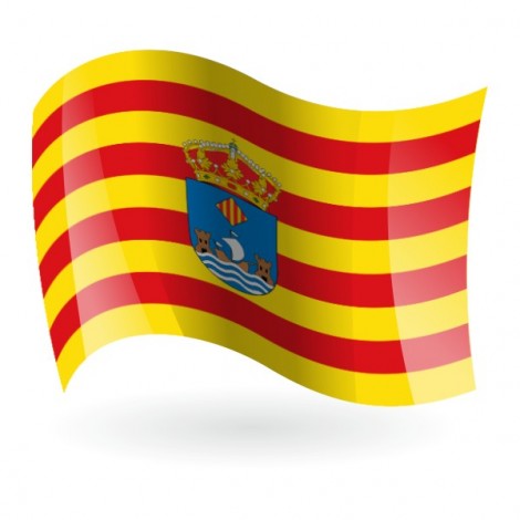 Bandera de la Villajoyosa ( La Vila )