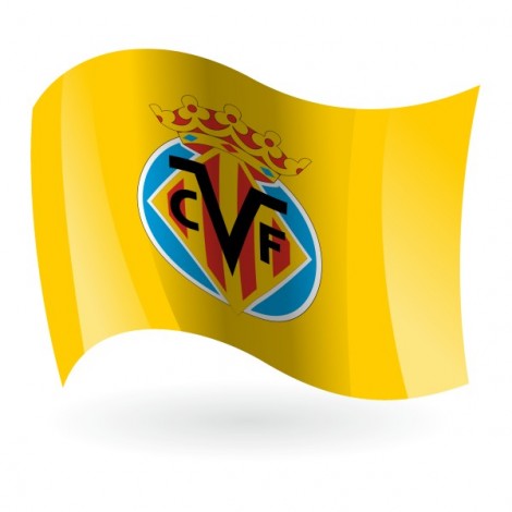 Bandera del Villarreal Club de Fútbol Mod. 1