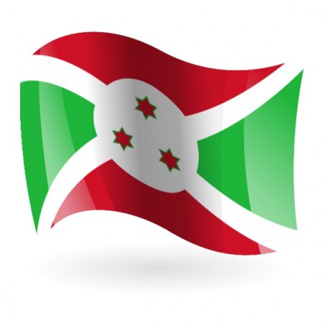 Bandera de la República de Burundi