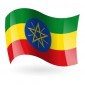 Bandera de Etiopía ( República Democrática Federal de )