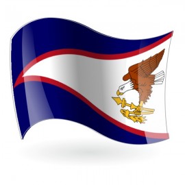 Bandera de Samoa Americana ( Oriental )