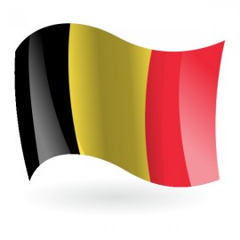 Bandera de Bélgica náutica