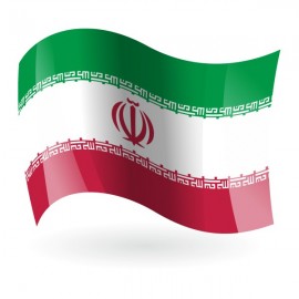 Bandera de la República Islámica de Irán